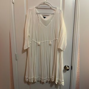 Swim cover-up dress
